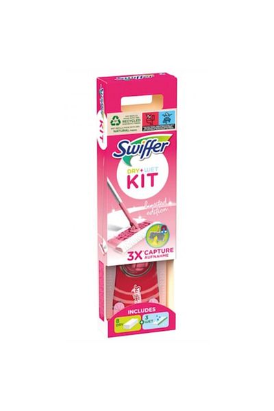 Swiffer Set mop 8 rezerve uscate + 3 rezerve umede