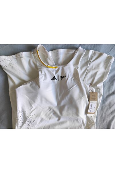 adidas Wimbledon London Tennis Dress, white, M