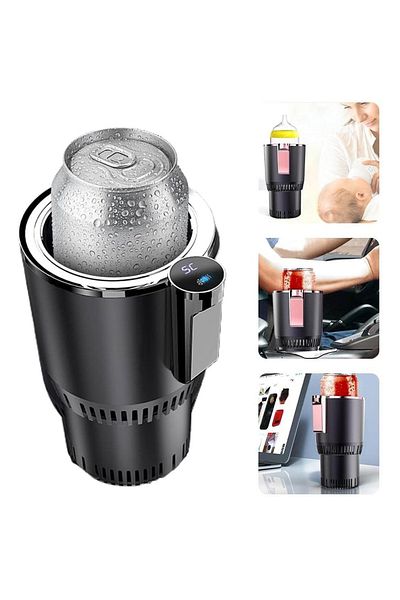 Coverzone Încălzire și răcire 2 în 1 Auto Cup Holder Băutură caldă și rece C03