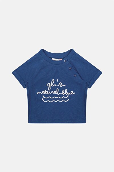 Layette Baby Boy Navy Blue Tshirt