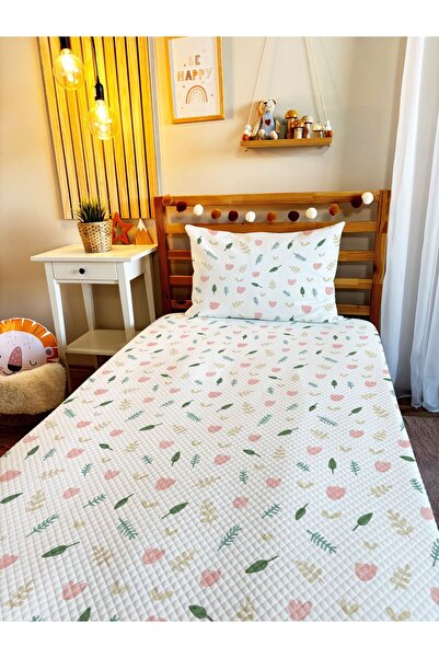 milroma طقم بيكيه مفرد مطبوع للأطفال والرضع مقاس 160x220 سم