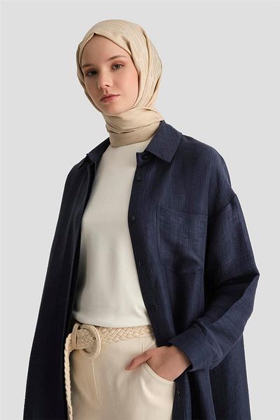 Armine Cămașă Tunica 25Y4700 Bleumarin