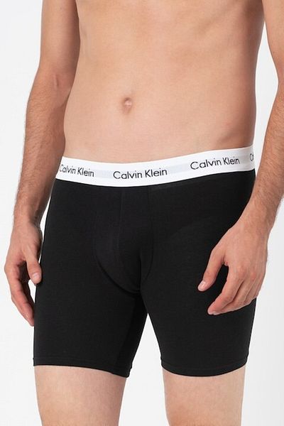 Calvin Klein , Set of boxers with logo - 3 pairs, White, Black, Grey, XL