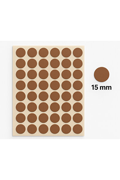 Kalite Barkod Etichetă rotundă 15 mm Culoare cafea 1890 buc Etichetă - Cod de...
