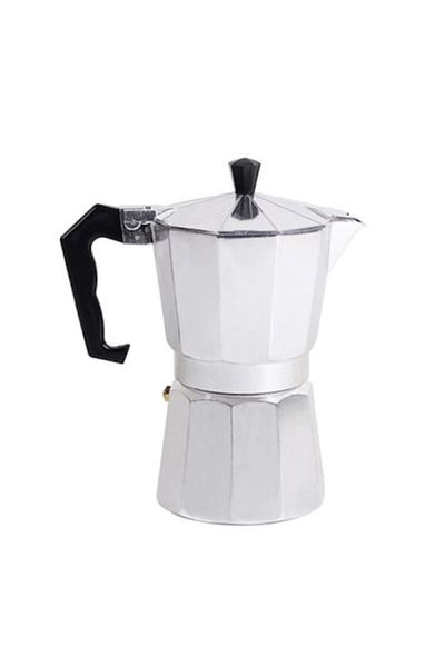 OEM Espressor pentru aragaz, 6 cesti, Argintiu