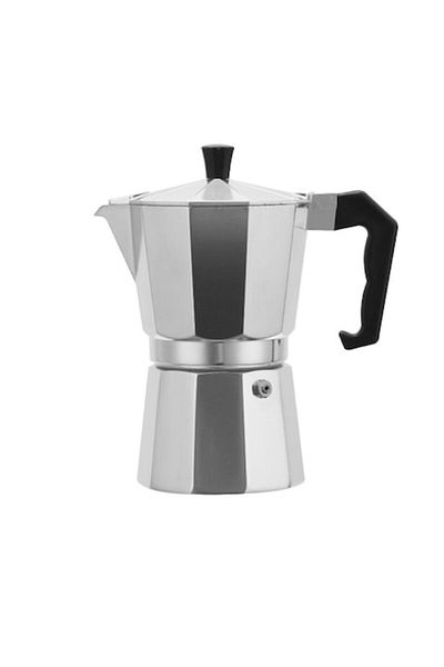 OEM Cafetiera aluminiu 6 cesti, 300ml, Aluminiu, Argintiu