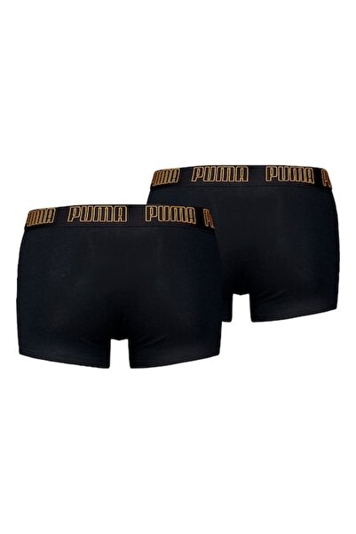 Puma , Set of boxers with logo waistband - 2 pairs, Black, S