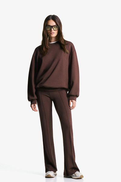 Bershka Modal flare trousers