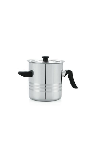 OEM Milk Pot 2.5 Liters with Lid, Double Walls and Whistle - GRUNBERG - GR1517