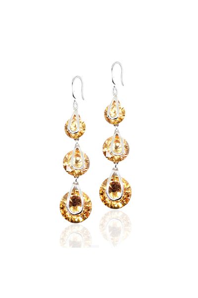 OEM Cercei cubic Zirconia Dark Shadow