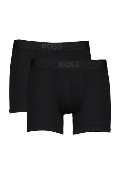BOSS , Set of Modal Blend Boxers - 2 Pairs, Black, 2XL