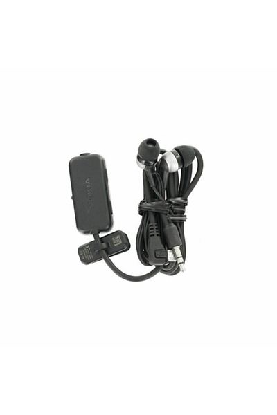 Nokia Căști intraauriculare cu mufă de 3,5 mm, WH-501, HS-83, AD-83, telecomandă audio, negre