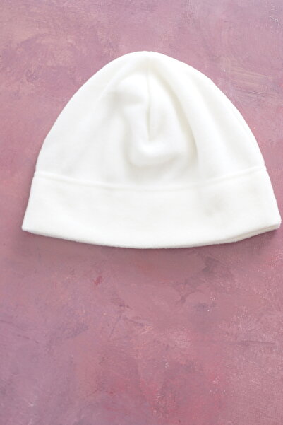 Mrey Ecru Fleece Beanie Winter Thermal Fleece Hat Beanie Cold Protective Men Women Outdoor Accessory