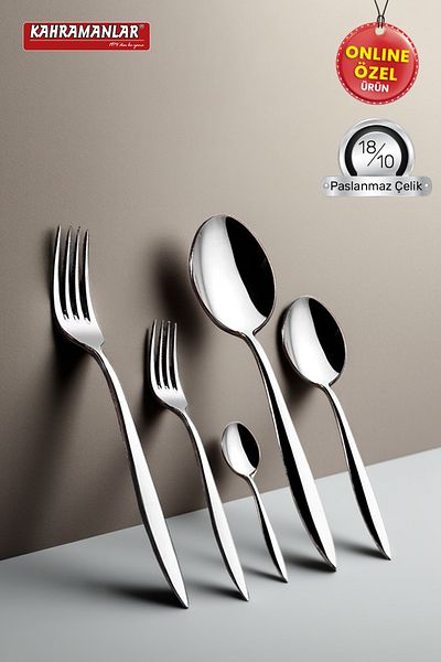 Kahramanlar Marmaris 60 Piece Cutlery Set
