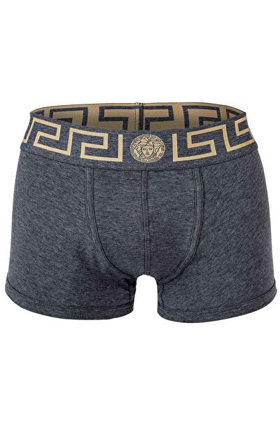 Versace - Boxers with Logo Waistband Topeka, Dark Gray, L
