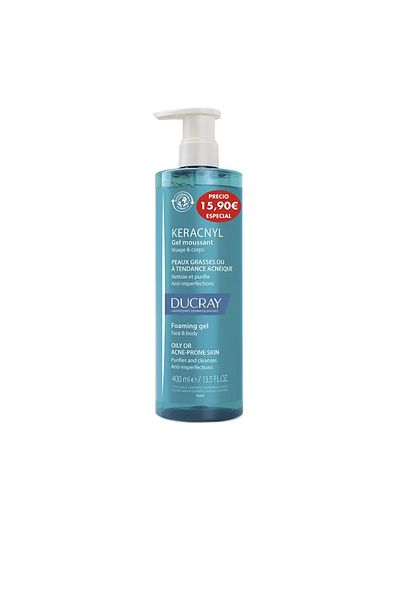 Ducray Gel de curatare pentru ten KERACNYL 400 ml