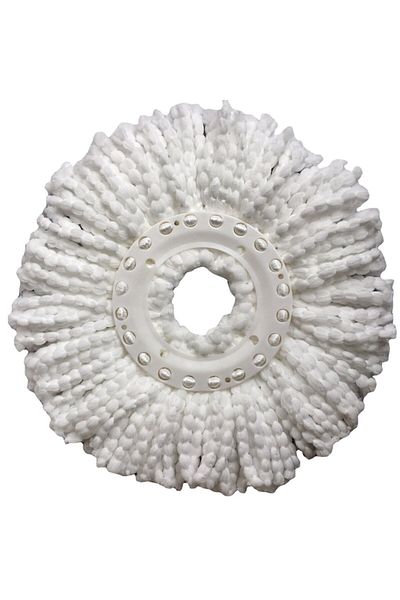 Gigicial Mop Head, Gigicial, Microfiber, 16 cm, White