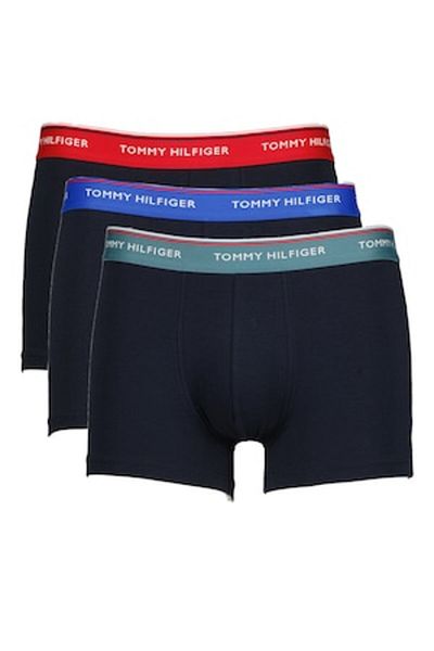 Tommy Hilfiger , Set of Boxers with Logo Waistband - 3 Pairs, Powder Blue, XL