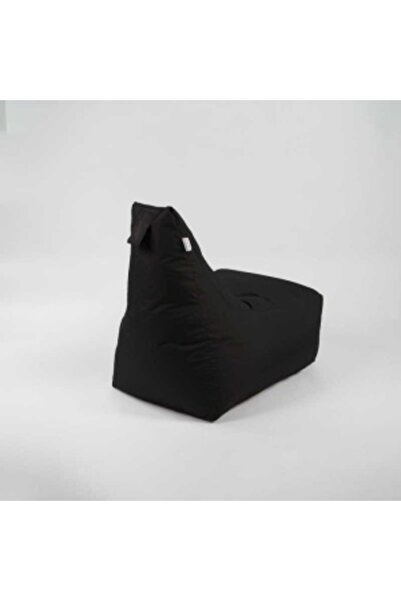 Pufrelax Fotoliu Miraggio, Material impermeabil - Negru