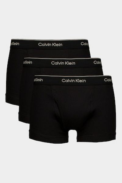 Calvin Klein , Set of boxers with logo band - 3 pairs, Black, XL