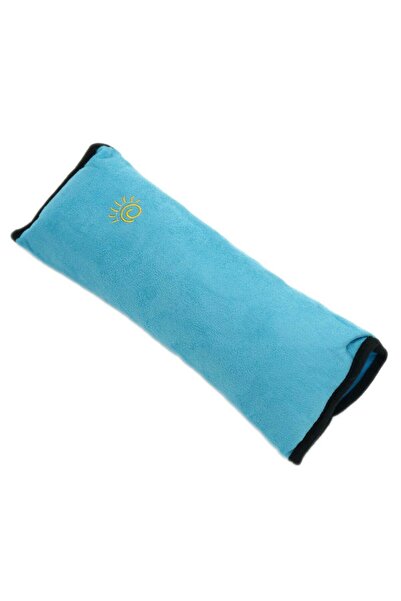 Dali Pernă de protecție pentru centură, 28x11cm, husă de catifea, albastră