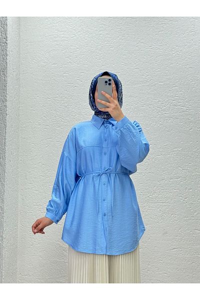 MİHRA STORE Roba Detailed Tunic-As5897 Blue