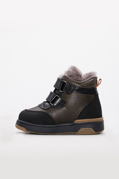 FAST STEP Γνήσιο δέρμα και γούνα Unisex Παιδικά Κλασικά Μποτάκια 157KXA2715