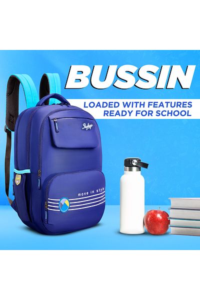 Skybags BUSSIN 04 SCL BP (H) BLUE
