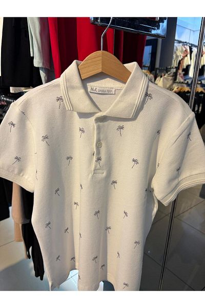 NK Boy's Palm Polo Neck T-Shirt