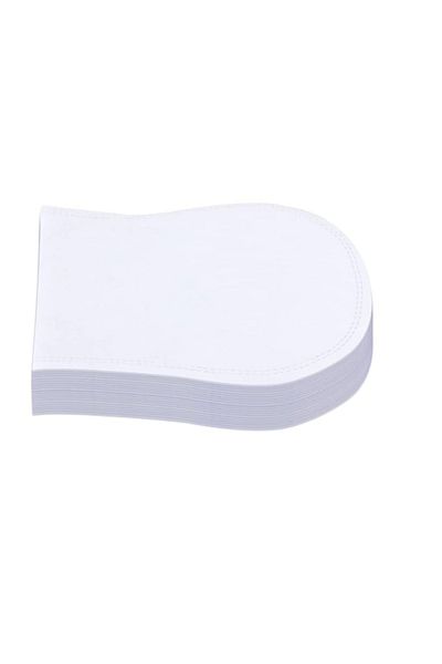OEM Set of 50 disposable bath gloves Hygienjoy, 16.9 x 22.9 cm, textile, white