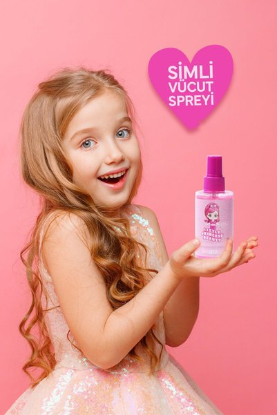 WeMara LITTLE PRINCESS PEMBE SHIMMER BODY MIST 115 ML