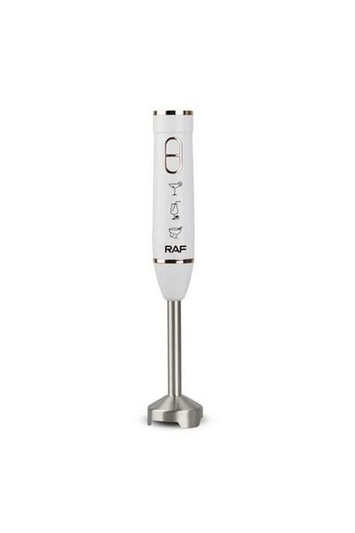 raf blender de mână, putere 800W, 4 lame, 15000 rpm, zdrobește gheața, model R.320W