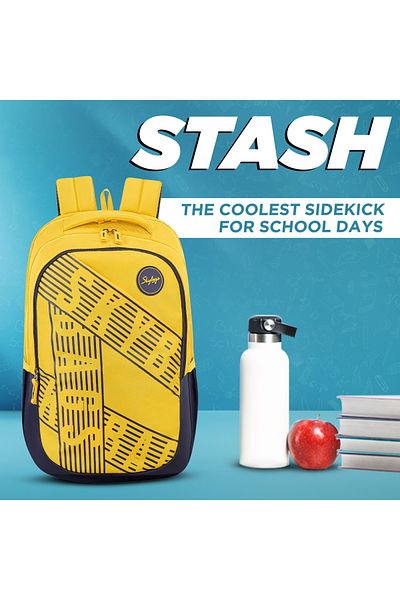 Skybags STASH 05 SCL BP (H) YELLOW