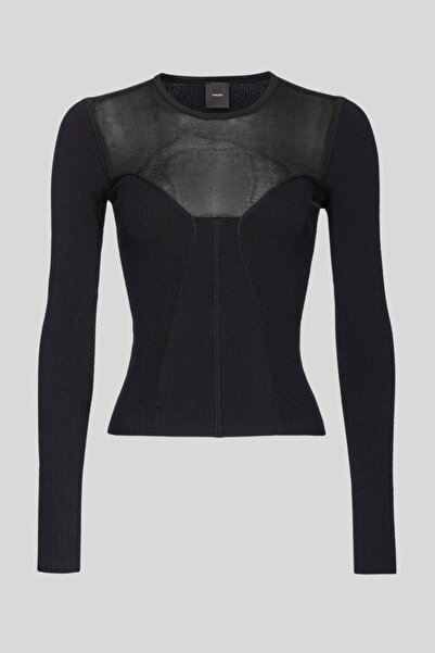 PİNKO Kadın Kazak Siyah 01D