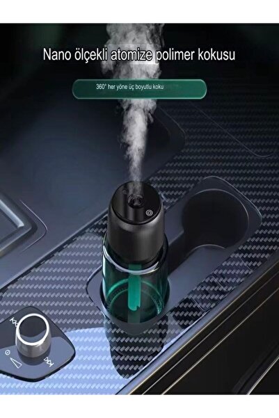 DEANB Şarjlı Araç Ev Ofis İçi Yıldız Tavan Efektli Difüzör – 160ml Sessiz Hava Nemlendirici Araba Kokusu