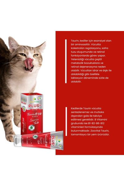 Zoovital Taurin Ve B-Vitamin Kompleksi İçeren Malt Macun 100 Gr