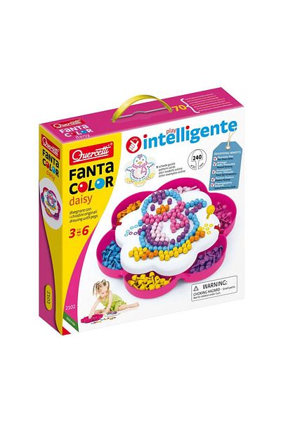 quercetti Mosaic Fantacolor Pixel Daisy Set 240 pieces 2102