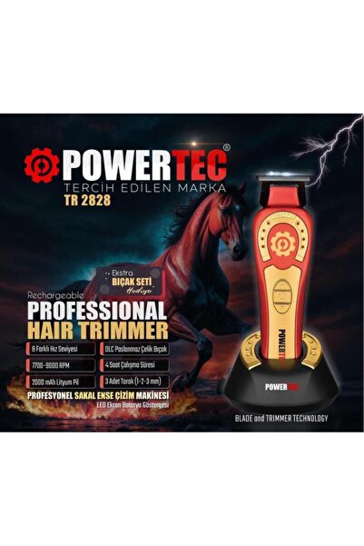 POWERTEC TR-2828 Saç Kesme Makinesi