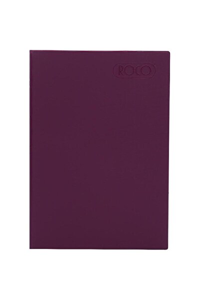 Roco دفتر ملاحظات A460 مسطر باللون الأرجواني