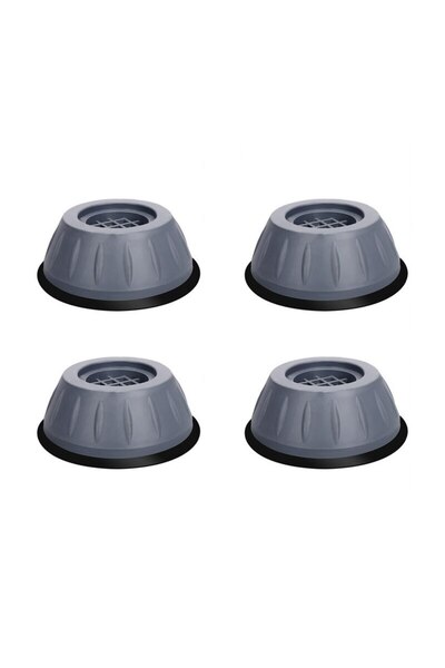 CooTooLa Set 4 anti-vibration, anti-noise, and anti-slip rubber feet for washing machines, dryers, or refrige