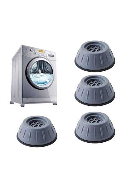 OEM Set of 4 anti-vibration rubber feet for washing machine, large capacity, 6x5x8cm, anti-slip