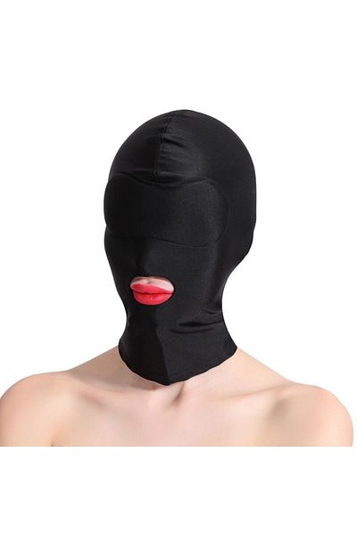 FETISH Funny gift Opaque Mask, Taste It, for games for two, black, universal size