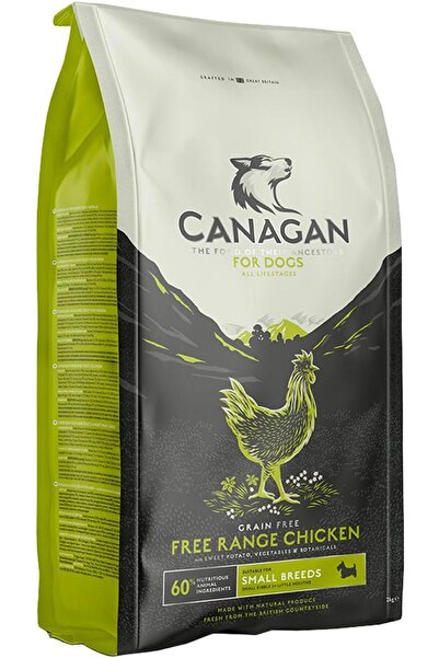Canagan دجاج حر النطاق للكلاب من سلالات صغيرة 2 كجم