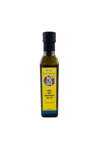 SOLARIS Ulei de semințe de in, Solaris, 250 ml
