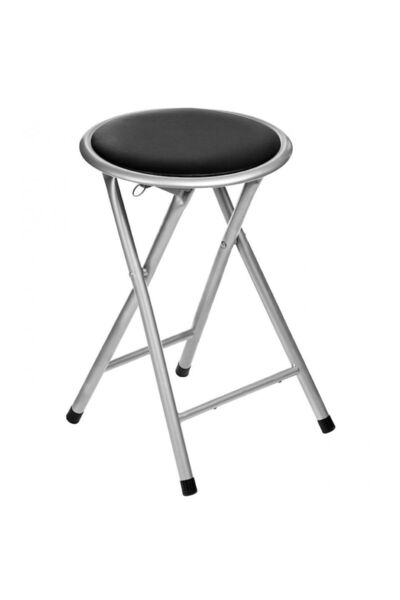 OEM Scaun mic pliabil de bucătărie/bar, 45x30 cm, negru