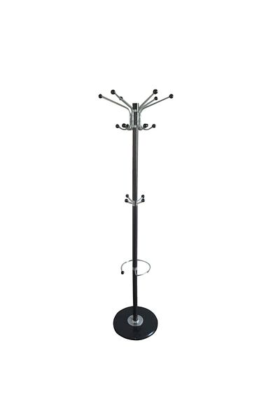 JMB Metal Coat Rack with Marble Base, 178 cm