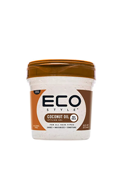 DECOSTYLE EcoStyle Coconut strong hold and moisturizing styling gel 473ml