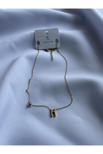 Bestofcase Letter Detailed Chain Necklace
