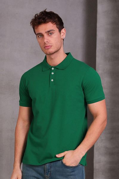 Aymood Tricou pentru bărbați, slim fit, din bumbac, cu textura moale, din țesătură respirabilă