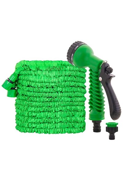 Trendily Επεκτεινόμενο Λάστιχο Κήπου με Πιστόλι, 10-30μ, Πράσινο Χρώμα